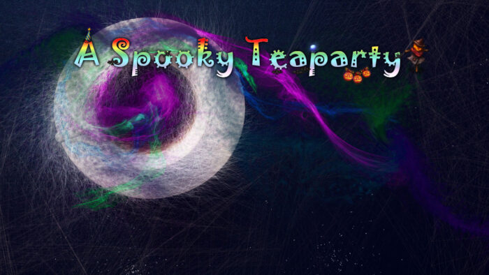 A Spooky Teaparty Title