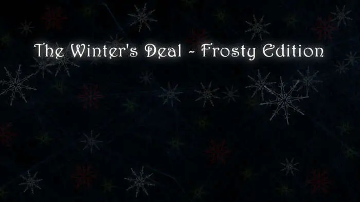 The Winter's Deal - Frosty Edition Title